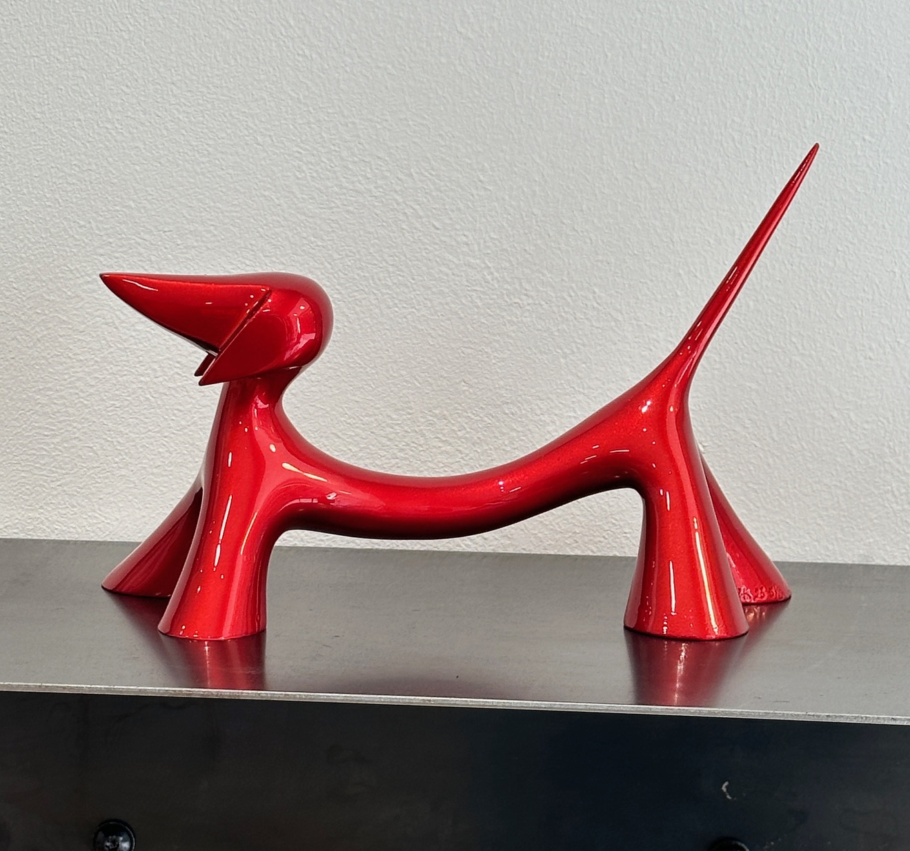 Œuvre de Lolek exposée à la Galerie Esquina à Dinan