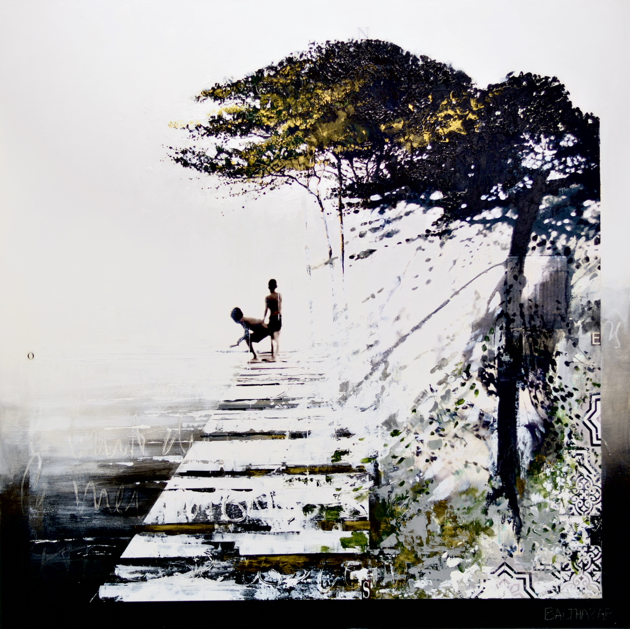 A LAVENTURE 80 x 80 cm
