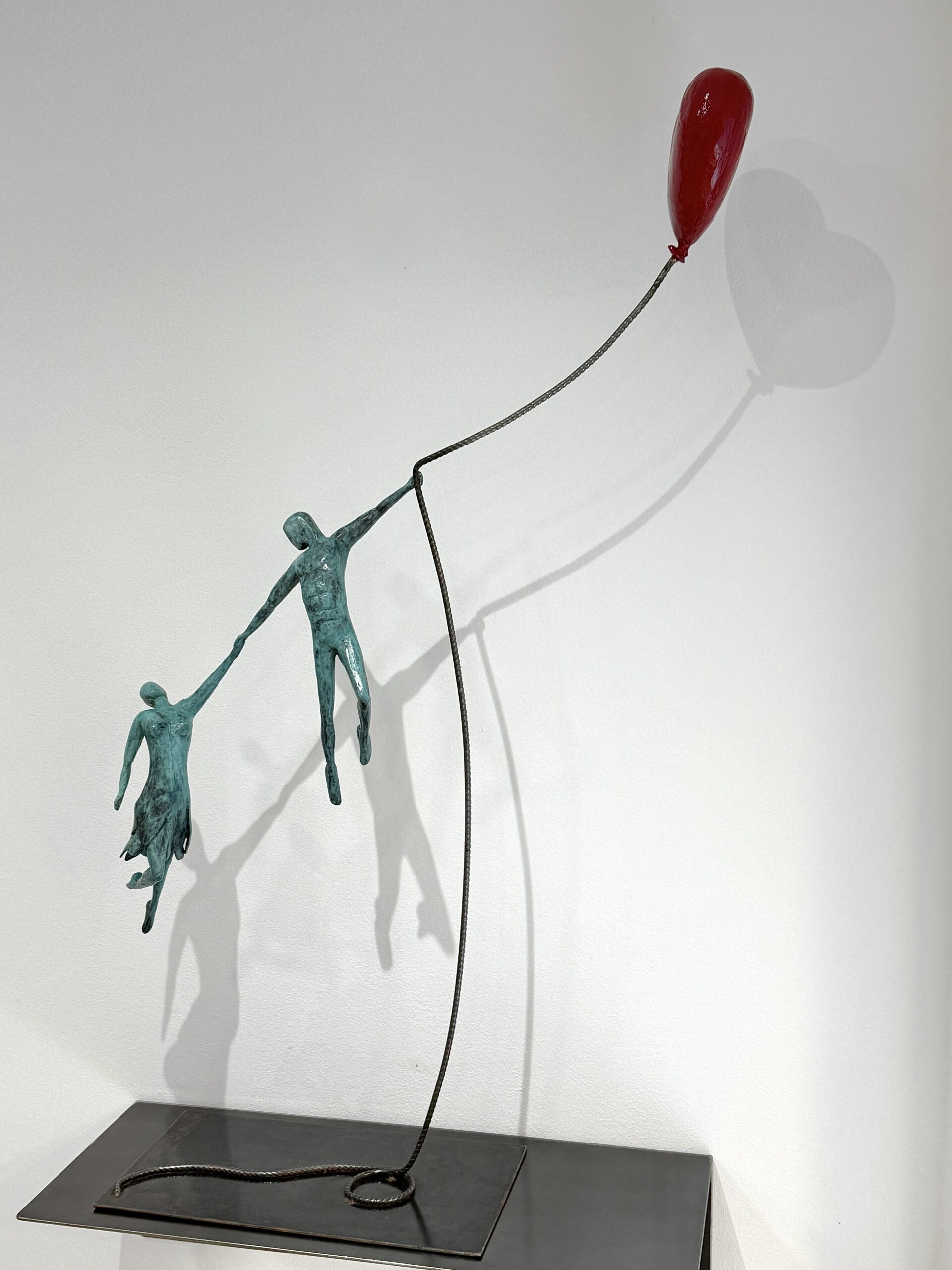 Aile émoi, Sculpture contemporaine de Fabrice Dal'Secco exposée à la Galerie Esquina à Dinan