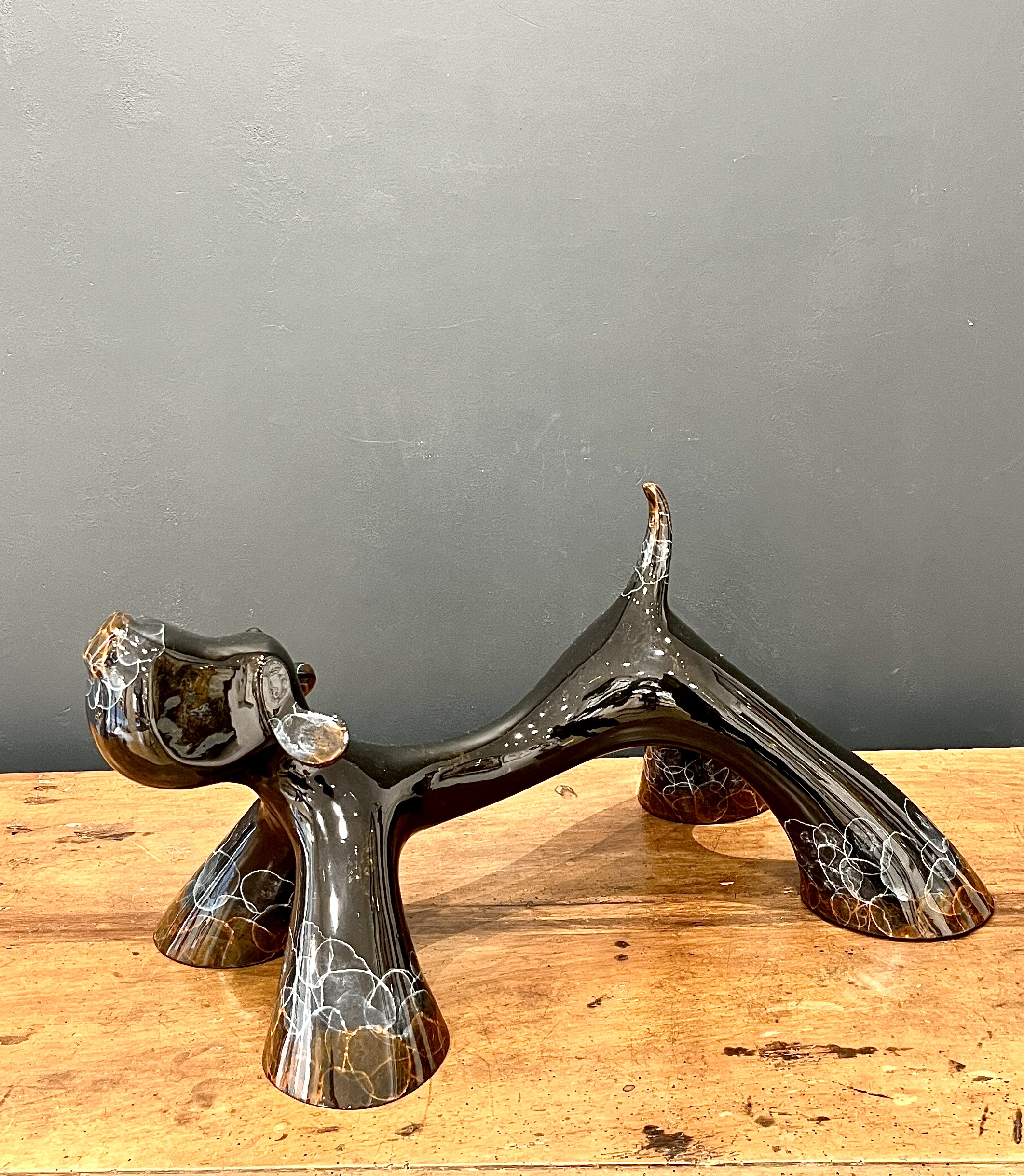 Œuvre de Lolek exposée à la Galerie Esquina à Dinan