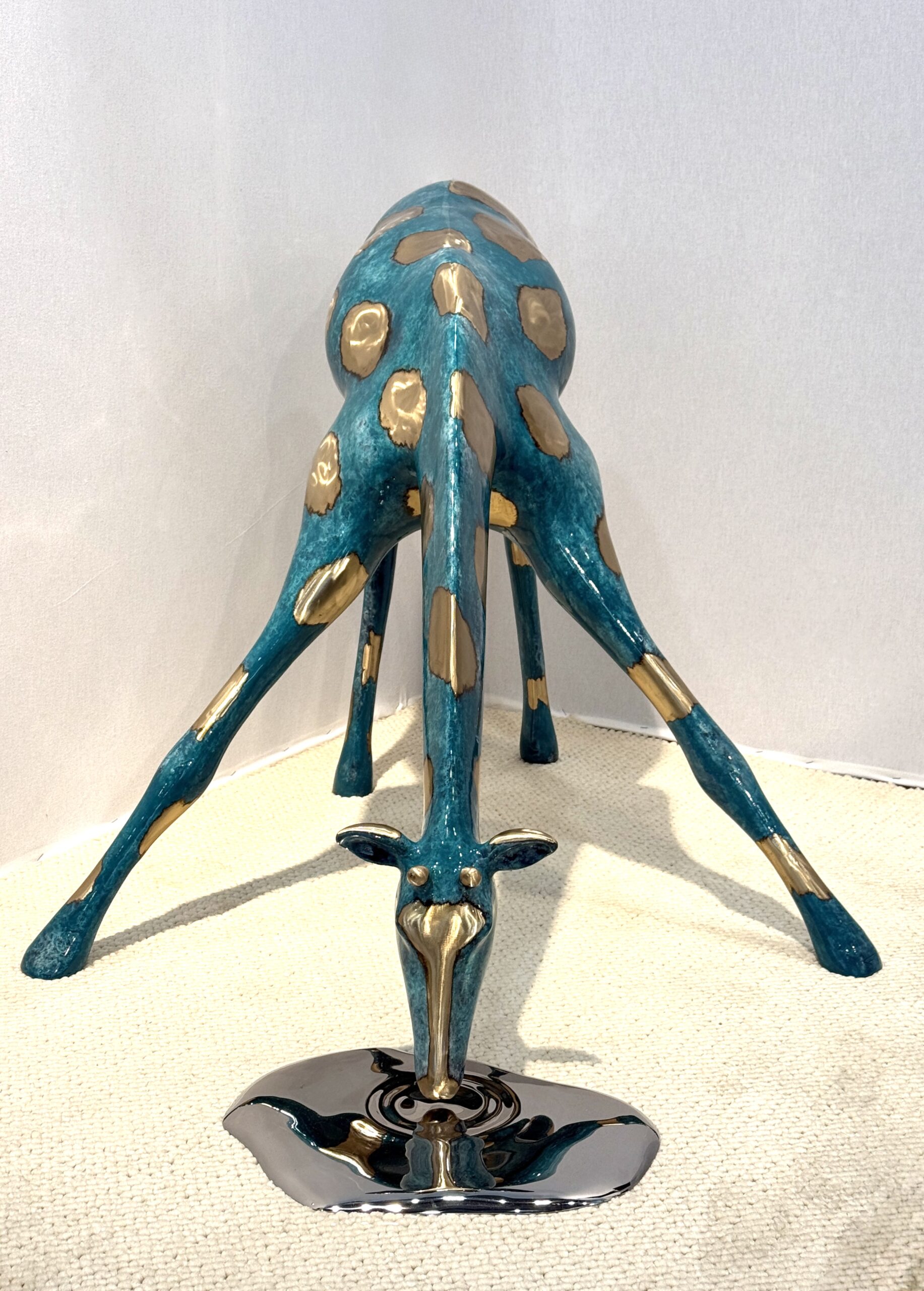 Sculpture contemporaine de Fabrice Dal'Secco exposée à la Galerie Esquina à Dinan