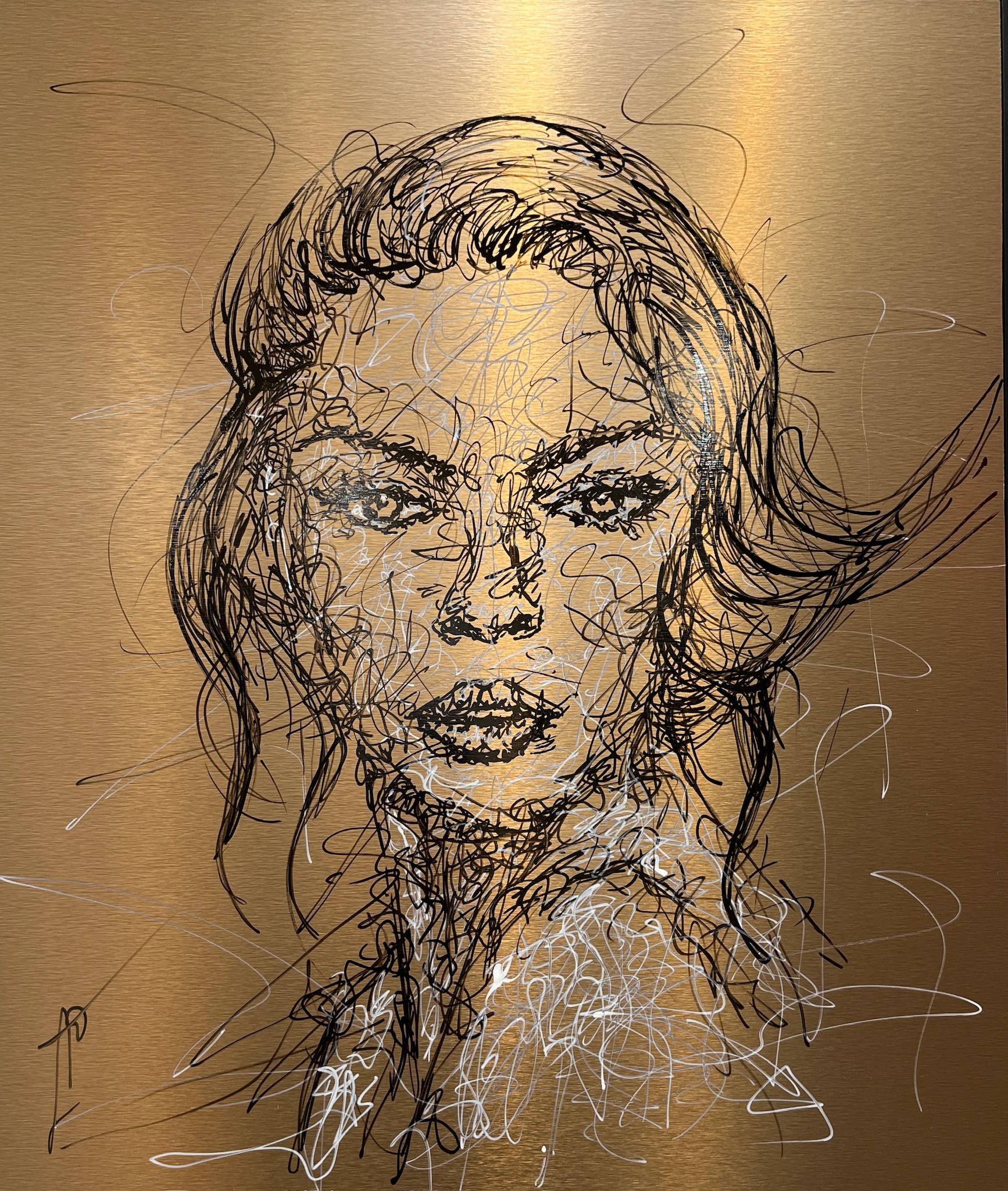 Œuvre de Sébastien Allart exposée à la Galerie Esquina à Dinan
