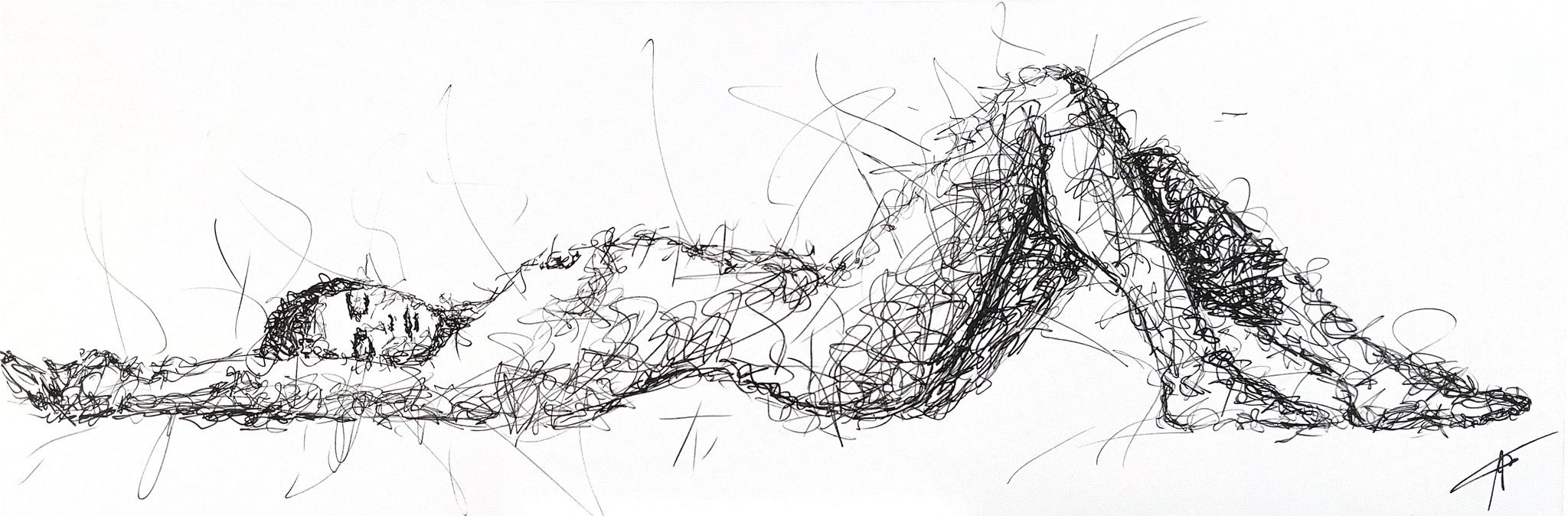Œuvre de Sébastien Allart exposée à la Galerie Esquina à Dinan