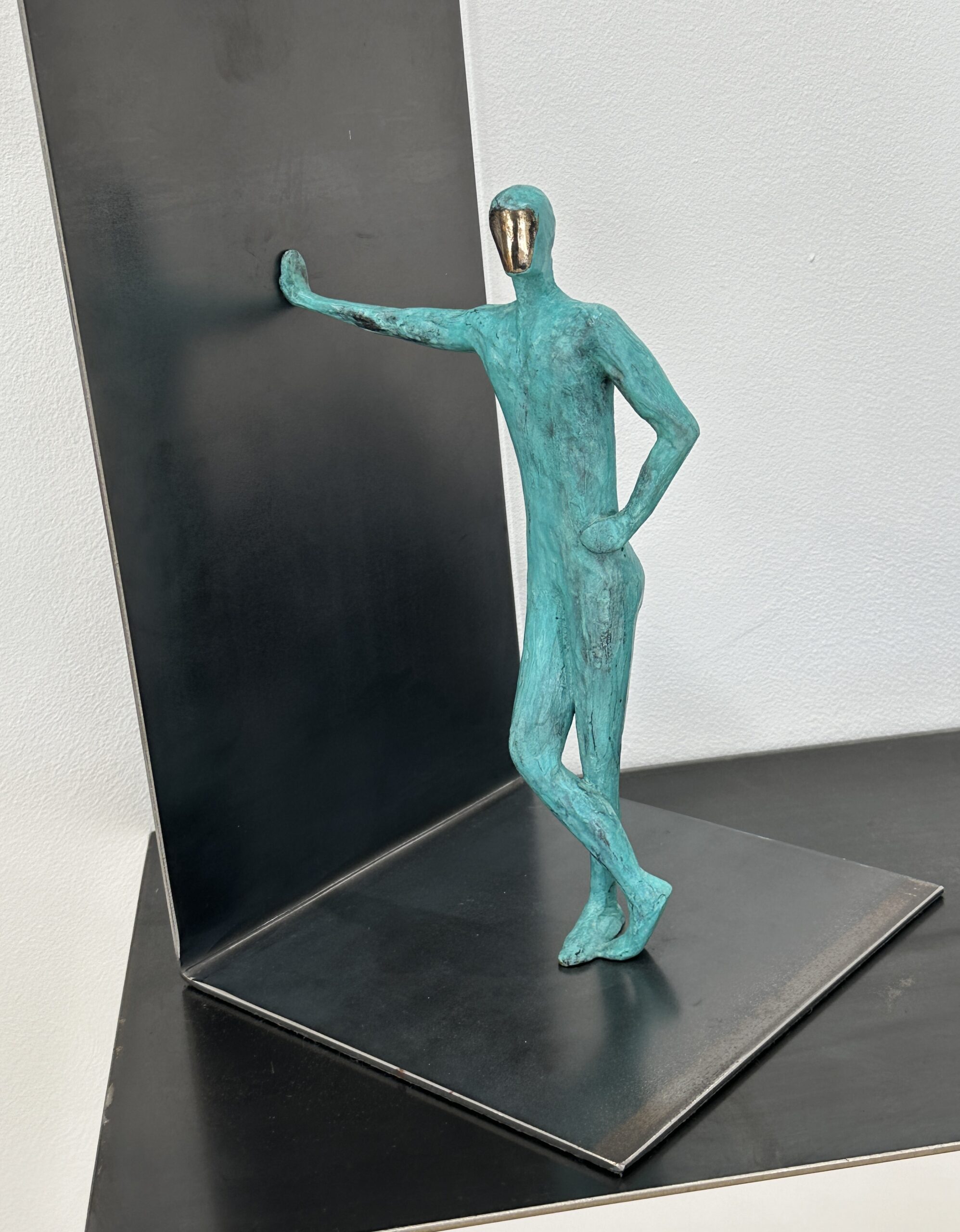 Patience, Sculpture contemporaine de Fabrice Dal'Secco exposée à la Galerie Esquina à Dinan
