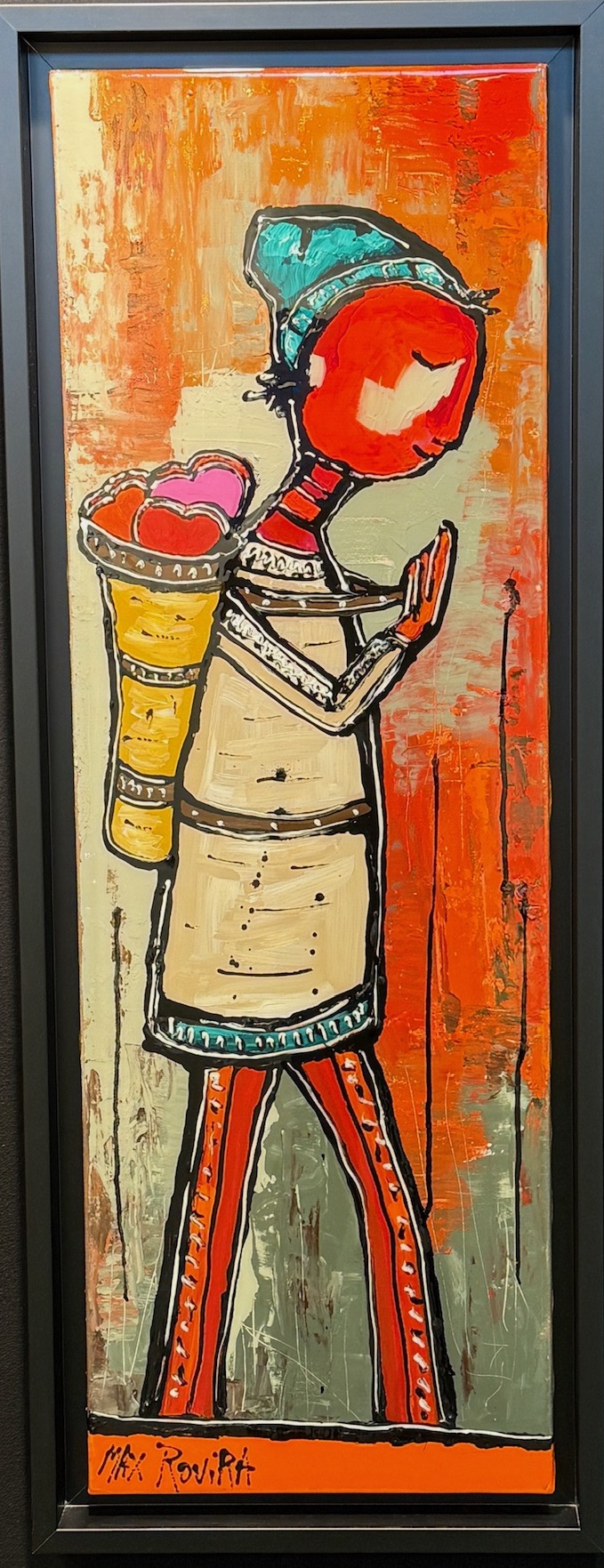 Œuvre de Max Rovira exposée à la Galerie Esquina à Dinan