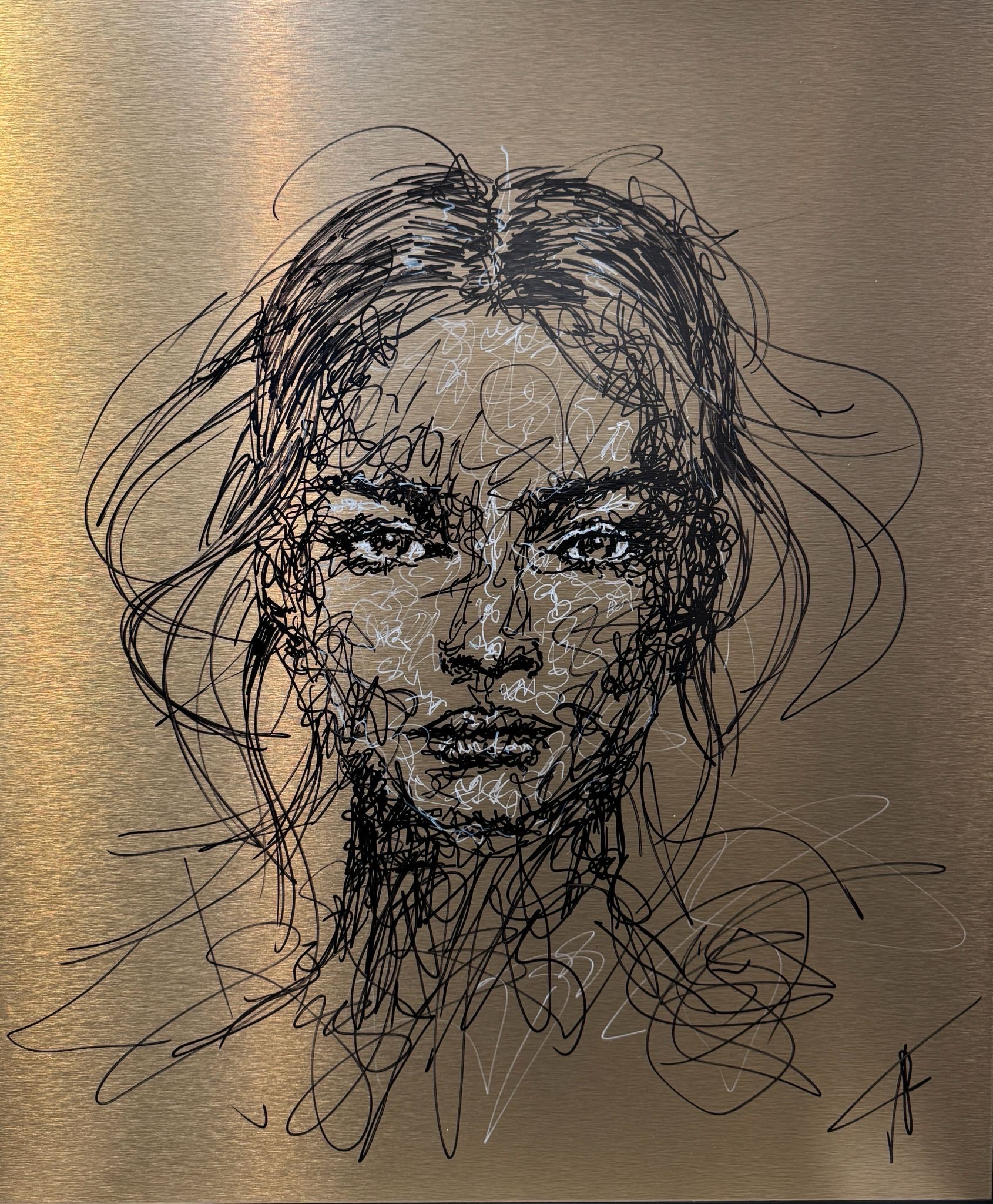 Œuvre de Sébastien Allart exposée à la Galerie Esquina à Dinan