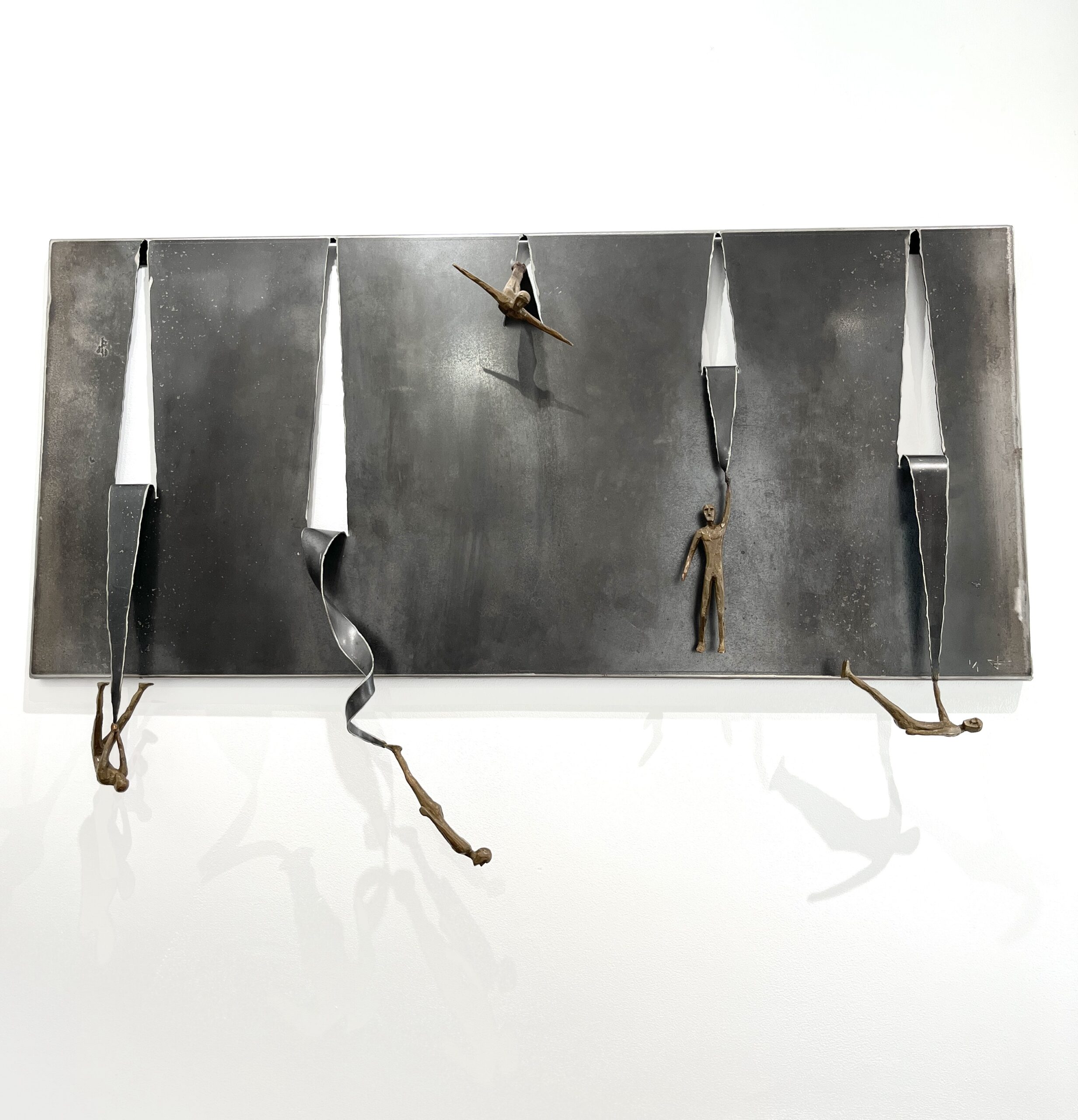 Sculpture contemporaine de Fabrice Dal'Secco exposée à la Galerie Esquina à Dinan